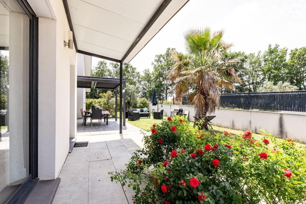 Villa Des Rives Du Tarn Avec Jacuzzi Montans エクステリア 写真